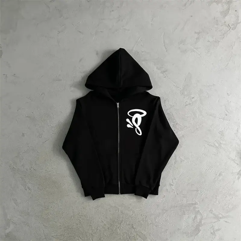 Syna Zip Hoodie in Blue CW — black colorway — USFans Spreadsheet photo