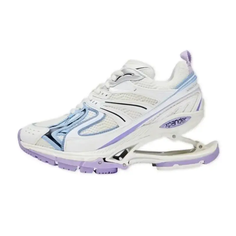 Balenciaga X-Pander Shoes — White Blue Purple colorway — USFans Spreadsheet photo