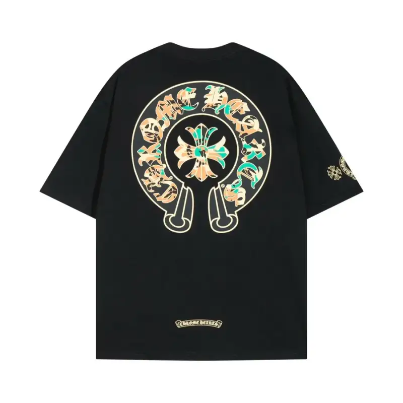 Chrome Hearts T-Shirts — black colorway — USFans Spreadsheet photo