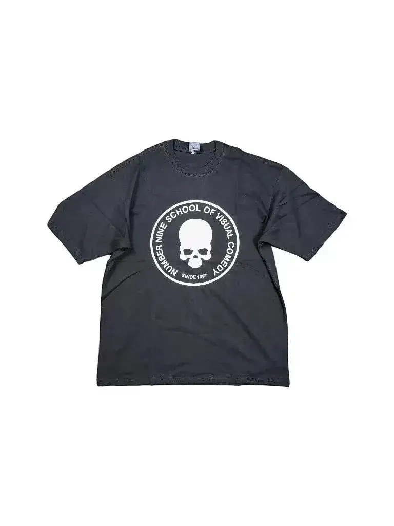 Number Nine Visual Comedy Shirt — black colorway — USFans Spreadsheet photo
