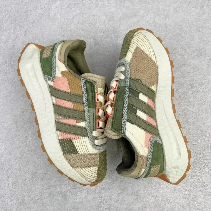 Adidas Originals Retropy E5 Shoes — Khaki Green colorway — Kakobuy Spreadsheet photo