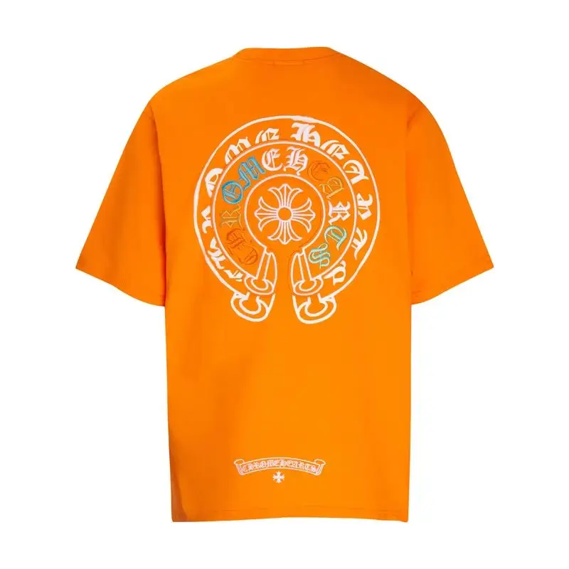 Chrome Hearts T-Shirts — 6038 Orange colorway — USFans Spreadsheet photo
