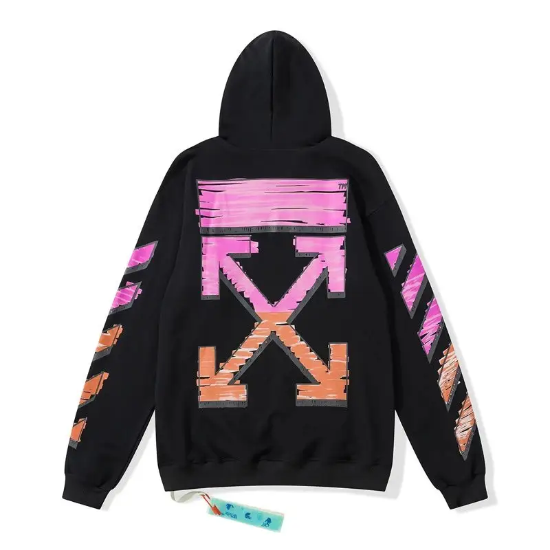 Off-White Hoodies — 852# black terry colorway — Kakobuy Spreadsheet photo
