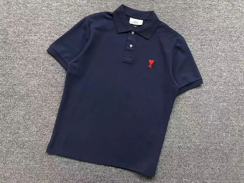 Ami Paris Polo — navy blue CY116 colorway — USFans Spreadsheet photo