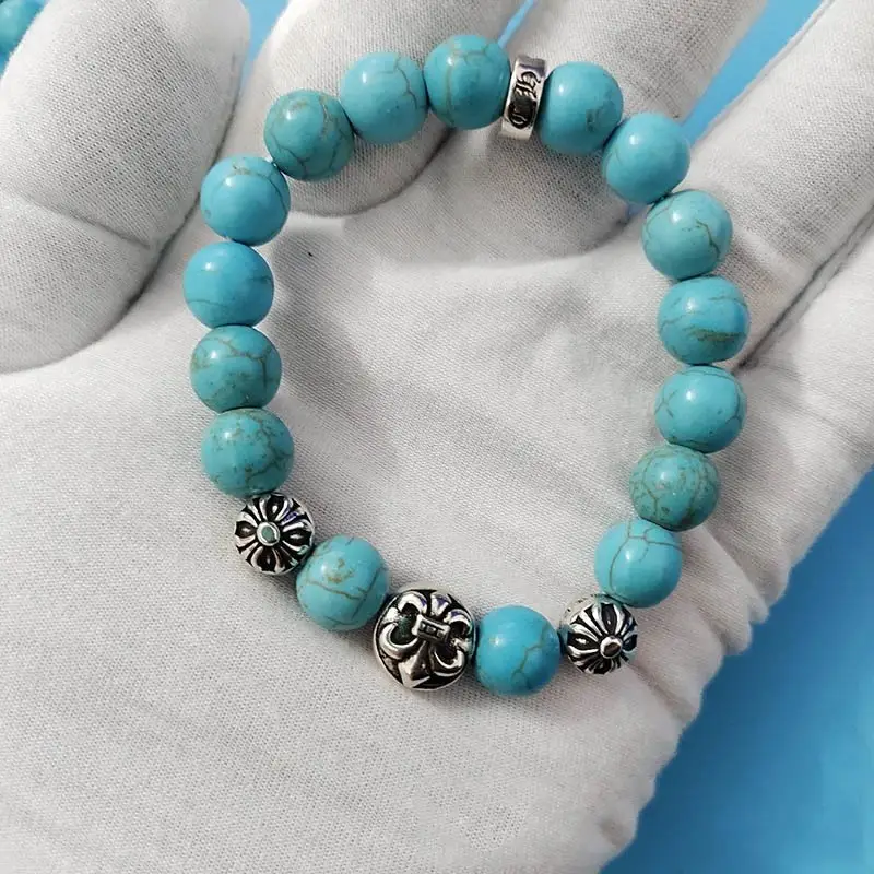 Chrome Hearts Thick Bracelet With Cross — S38 colorway — USFans Spreadsheet photo