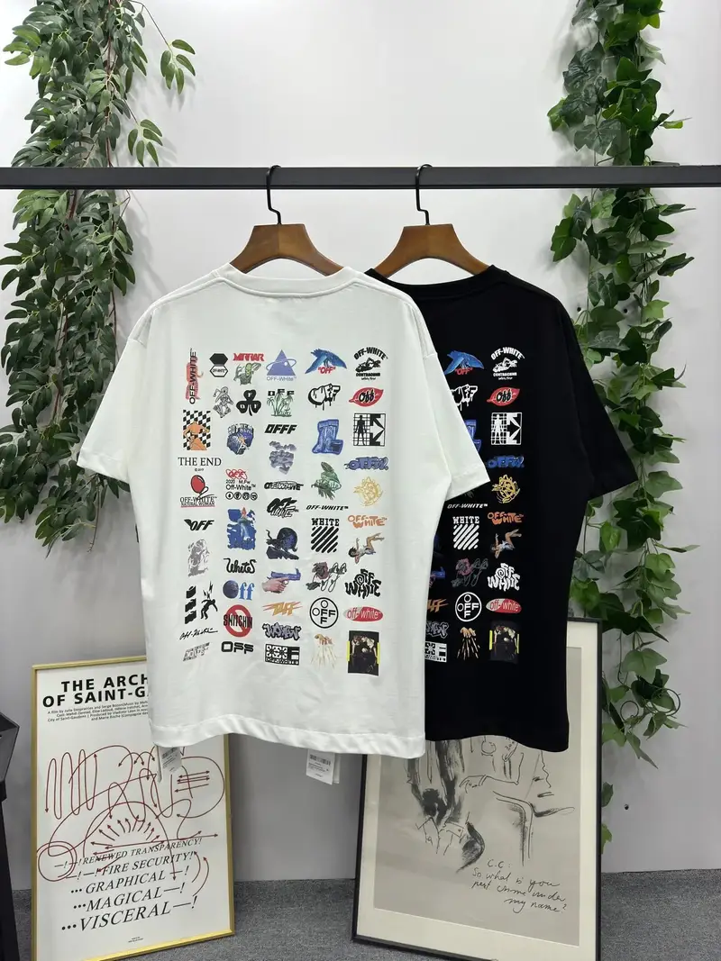 Off-White Scratch T-Shirt — White 03 colorway — USFans Spreadsheet photo