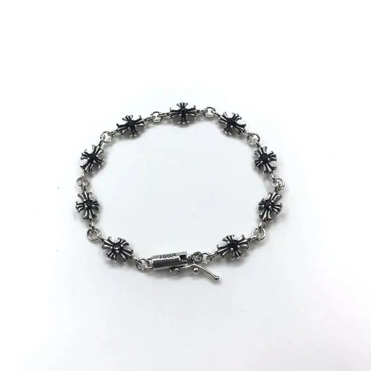 Chrome Hearts Bracelet with Crosses — 5 Vintage Black Diamond Bracelet colorway — USFans Spreadsheet photo