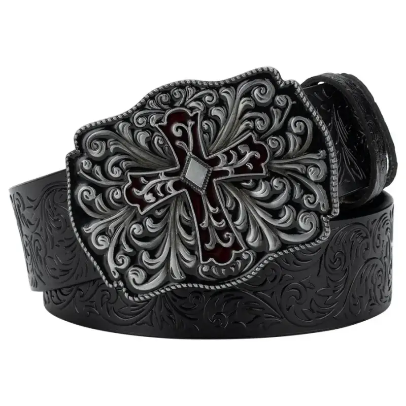 Chrome Hearts belt — black colorway — USFans Spreadsheet photo