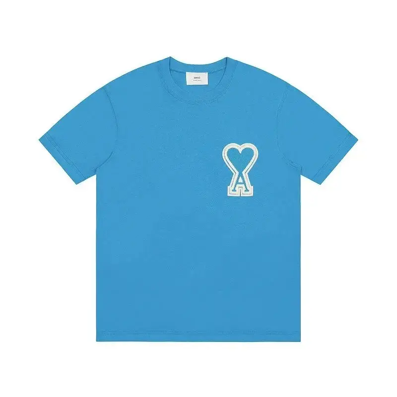 Ami Paris T-Shirts With Big Logo — Bright blue colorway — USFans Spreadsheet photo