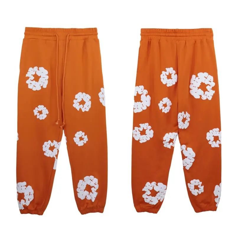 Denim Tears Pants — 8155 Orange colorway — USFans Spreadsheet photo