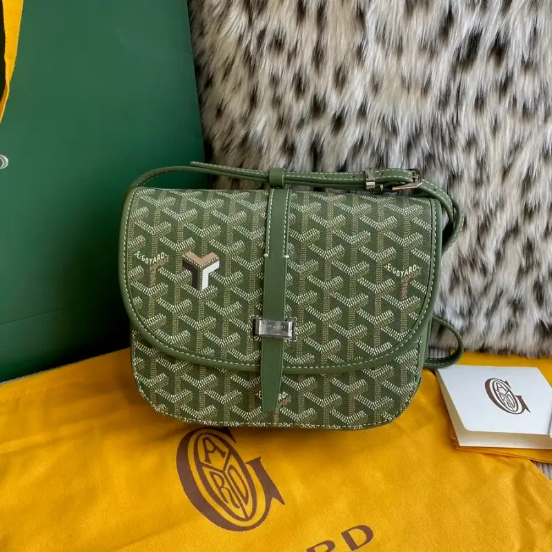 Goyard Belvedere Bag — forest green colorway — USFans Spreadsheet photo