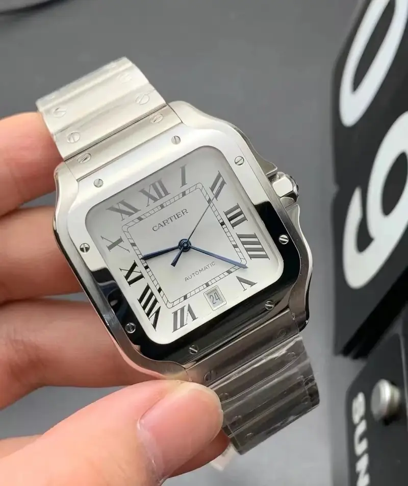 Cartier Santos Watch — SANTOS DE man colorway — USFans Spreadsheet photo