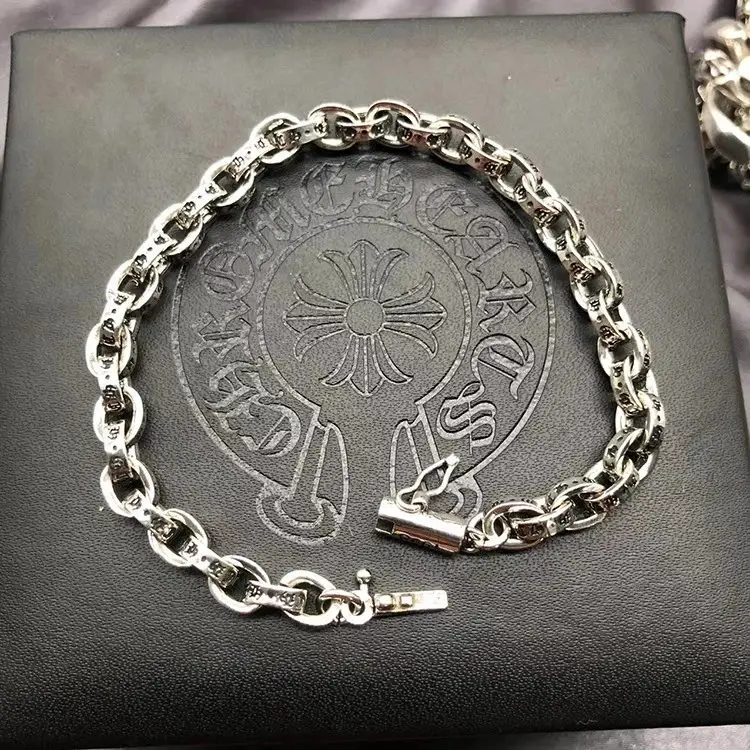 Chrome Hearts Thick Bracelet With Cross — S26 colorway — USFans Spreadsheet photo
