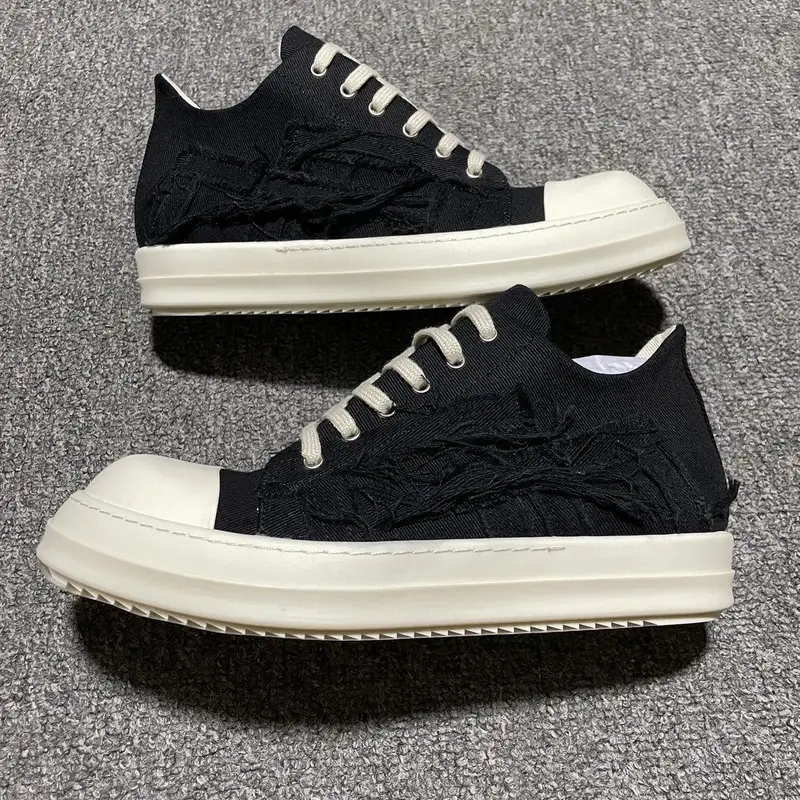 Rick Owens Shoes — RO destruction colorway — Kakobuy Spreadsheet photo