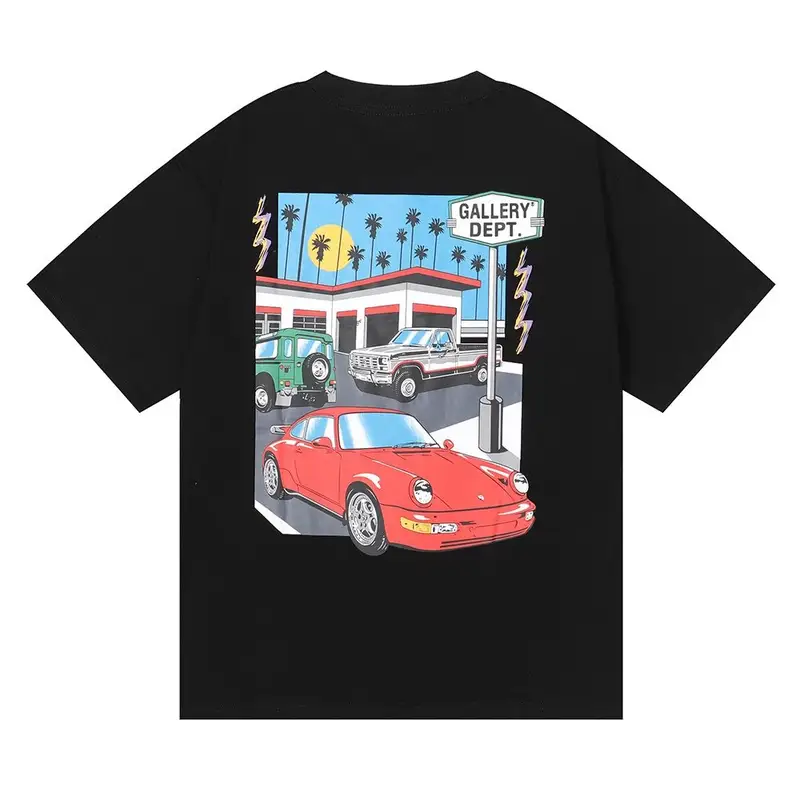 Gallery Dept Shirts — 6022 black colorway — Kakobuy Spreadsheet photo