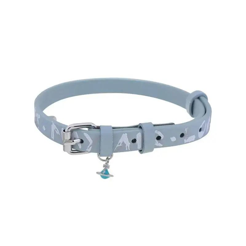 Vivienne Westwood Belt — Silver dark blue blue beads colorway — USFans Spreadsheet photo