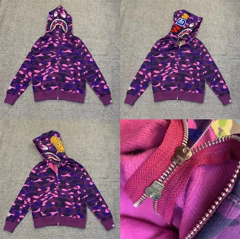 Bape Shark (Best Batch) — XX121 Camo Purple colorway — USFans Spreadsheet photo