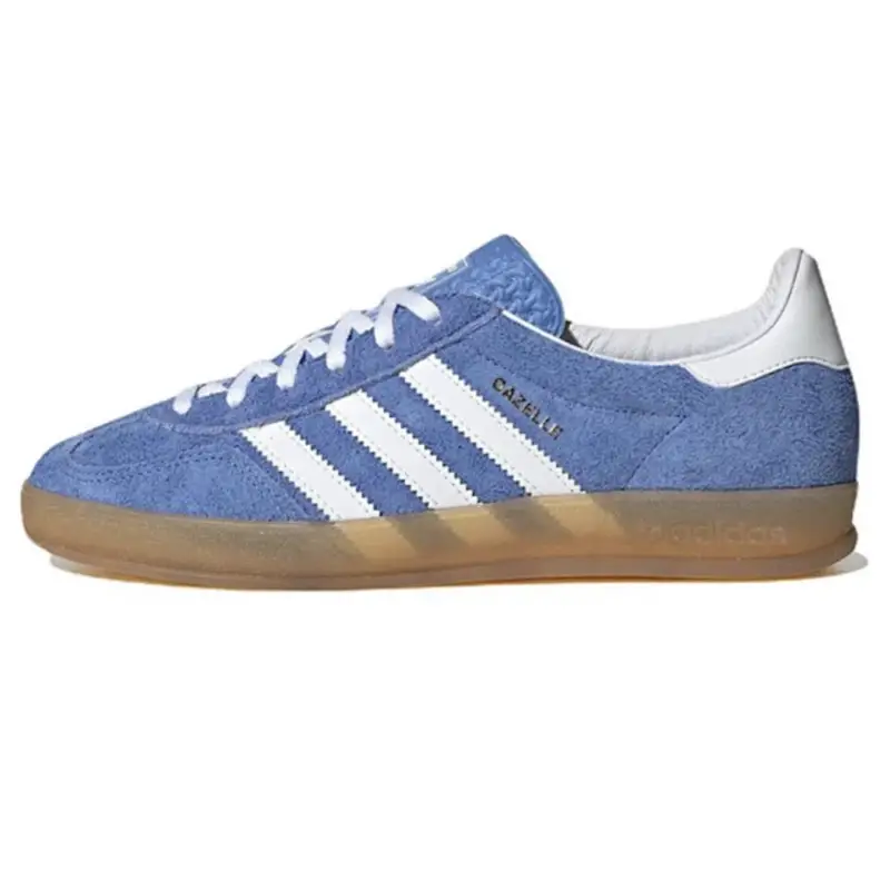 Adidas Originals Gazelle Indoor — Blue White Brown HQ8717 colorway — Kakobuy Spreadsheet photo