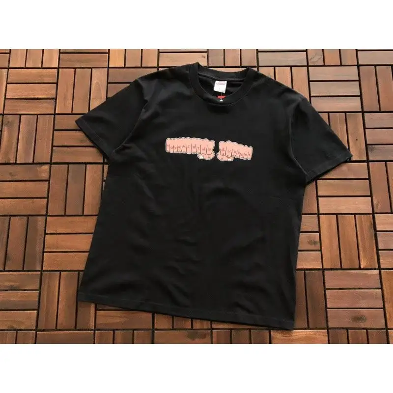 Supreme X Ducati T-Shirt — B365 Fist Black colorway — USFans Spreadsheet photo