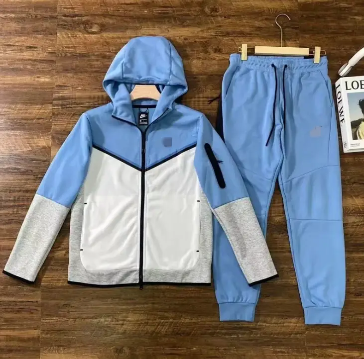 Nike Tech Fleece Black Pants — Sky Blue Spell White Suit colorway — USFans Spreadsheet photo