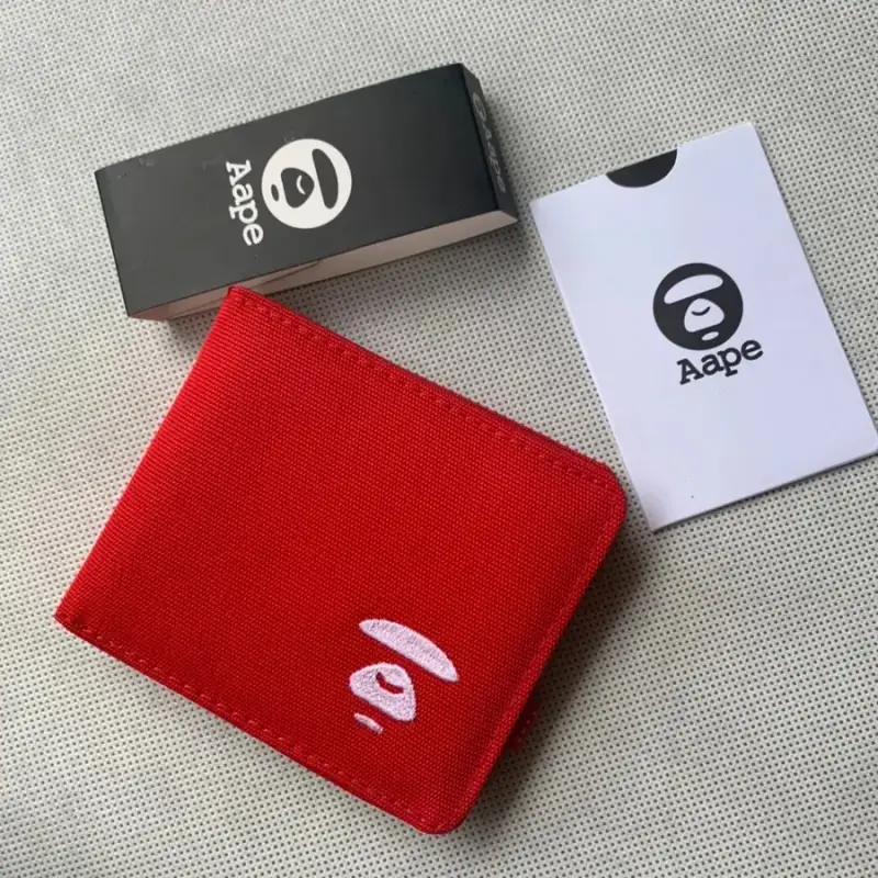 Aape Wallet — Red/No Box colorway — USFans Spreadsheet photo