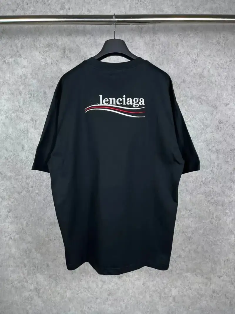 Balenciaga Logo T-Shirt — black colorway — USFans Spreadsheet photo