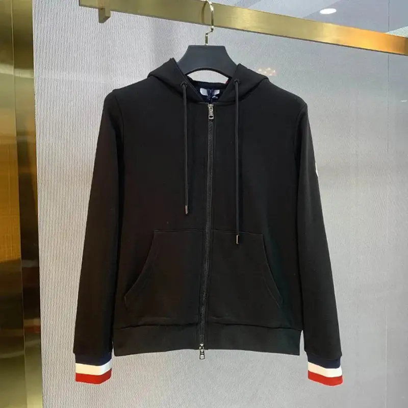 Moncler Hoodie — black colorway — USFans Spreadsheet photo