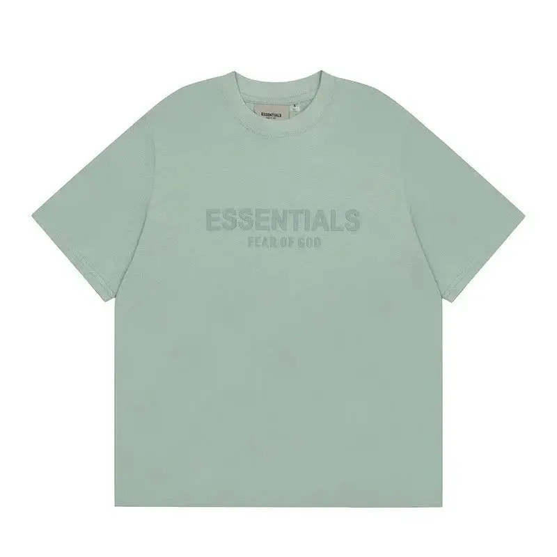 Essentials T-Shirts — 2403 Cyan colorway — Kakobuy Spreadsheet photo
