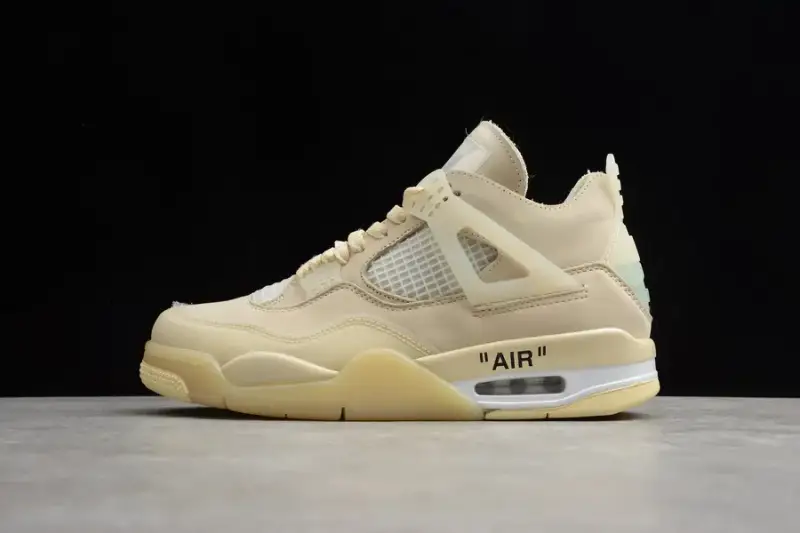 Jordan 4 Off-White Sail — Joint White Sail Rice White CV9388-100 colorway — USFans Spreadsheet photo