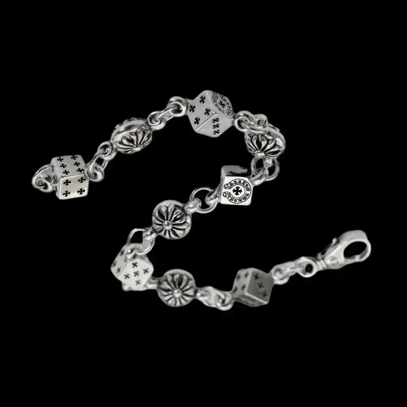 Chrome Hearts Vintage Bracelet — Style two dice bracelet， single note han colorway — USFans Spreadsheet photo