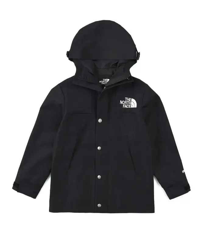TNF Windbreaker Jacket — Black colorway — USFans Spreadsheet photo