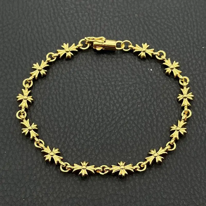 Chrome Hearts Bracelet (40+ styles) — SL01 Gold colorway — USFans Spreadsheet photo