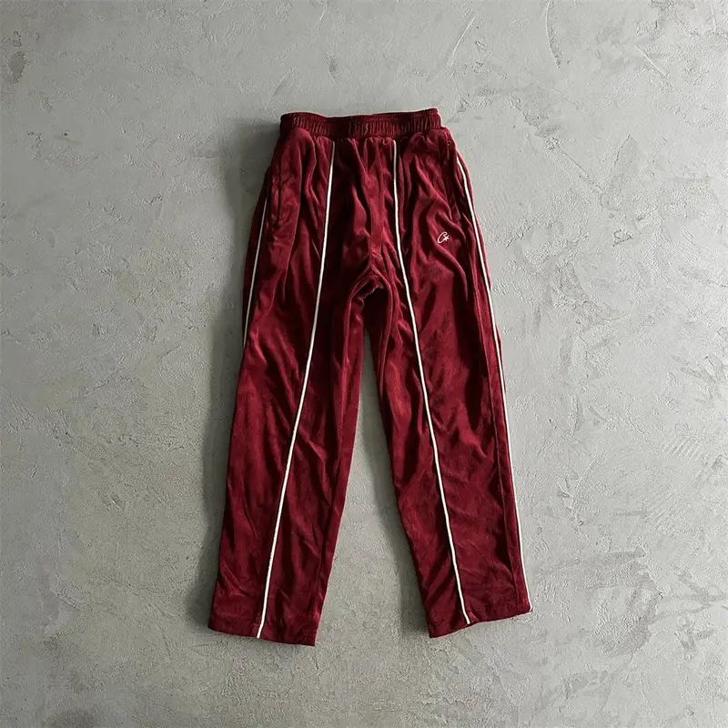 Corteiz Tracksuit Top — Red velvet pants colorway — USFans Spreadsheet photo