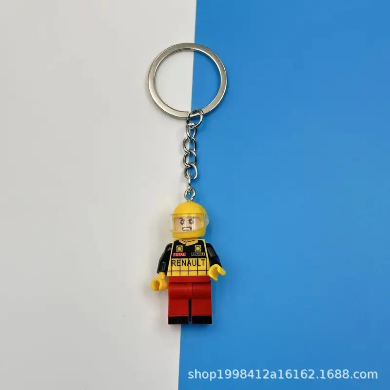 Lego Keychain Pendants — Racer L4 colorway — USFans Spreadsheet photo