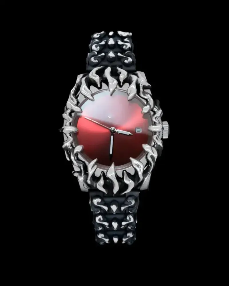 Alabaster Watch — psychedelic red colorway — USFans Spreadsheet photo