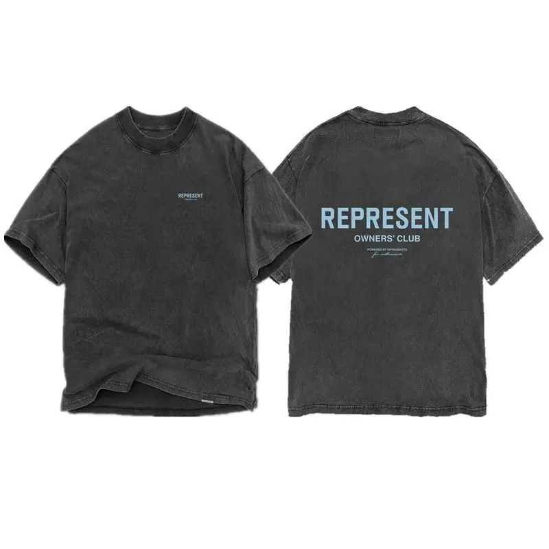 HOUSE OF ERRORS T-shirt — R3021# blue letters colorway — Kakobuy Spreadsheet photo