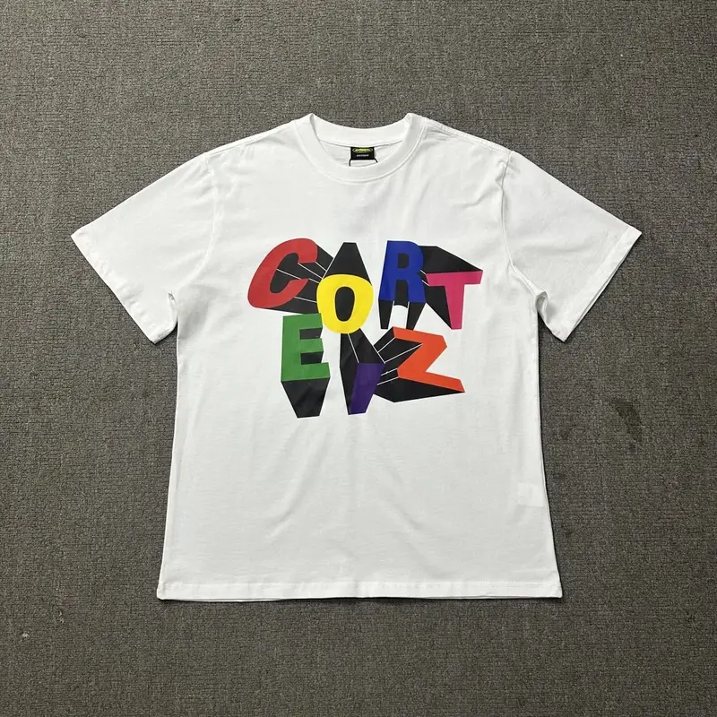 Corteiz Tee — 3257 white colorway — USFans Spreadsheet photo