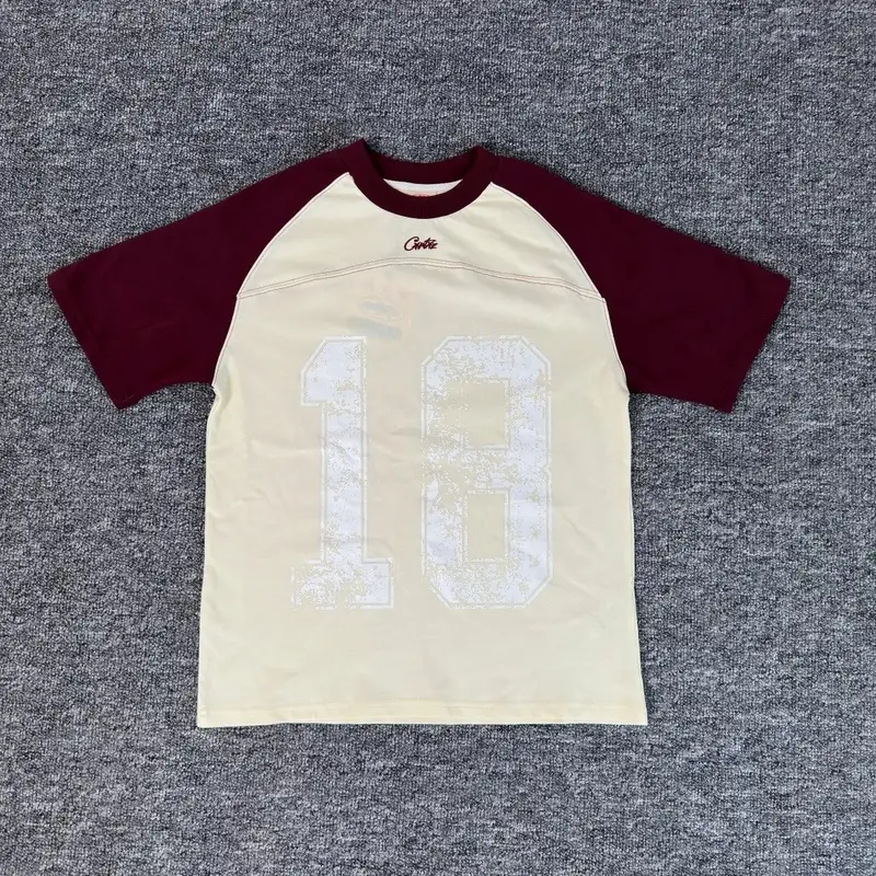 Corteiz T-Shirts — 770 red apricot colorway — USFans Spreadsheet photo