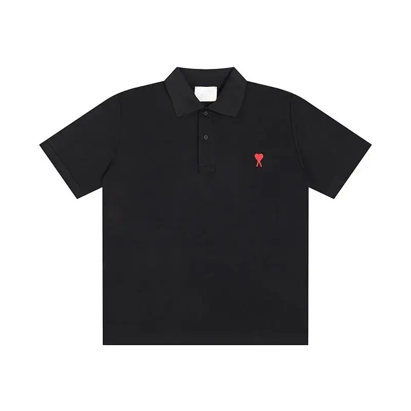 Ami Paris Polo — Black -118# colorway — USFans Spreadsheet photo