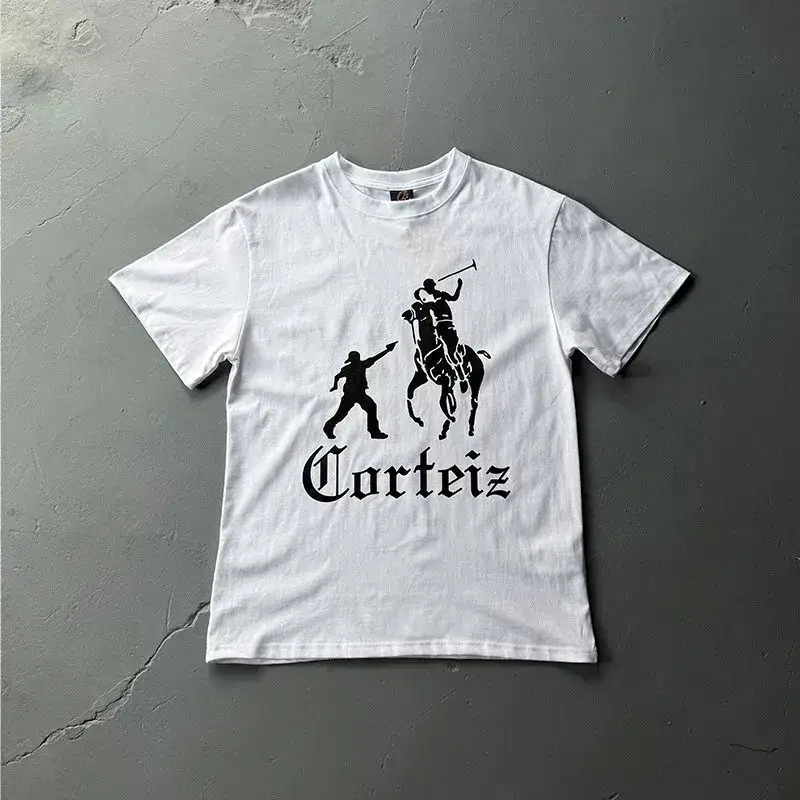Corteiz T-shirts — white colorway — USFans Spreadsheet photo