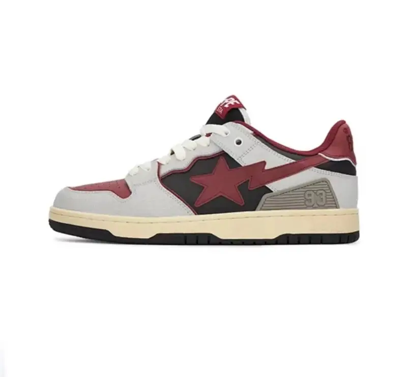 Bape SK8 ( Tons Of Colorways ) — Black gray red colorway — Kakobuy Spreadsheet photo