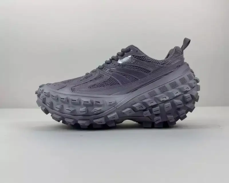 Balenciaga Defender All-Black Shoes — Smoked purple colorway — Kakobuy Spreadsheet photo