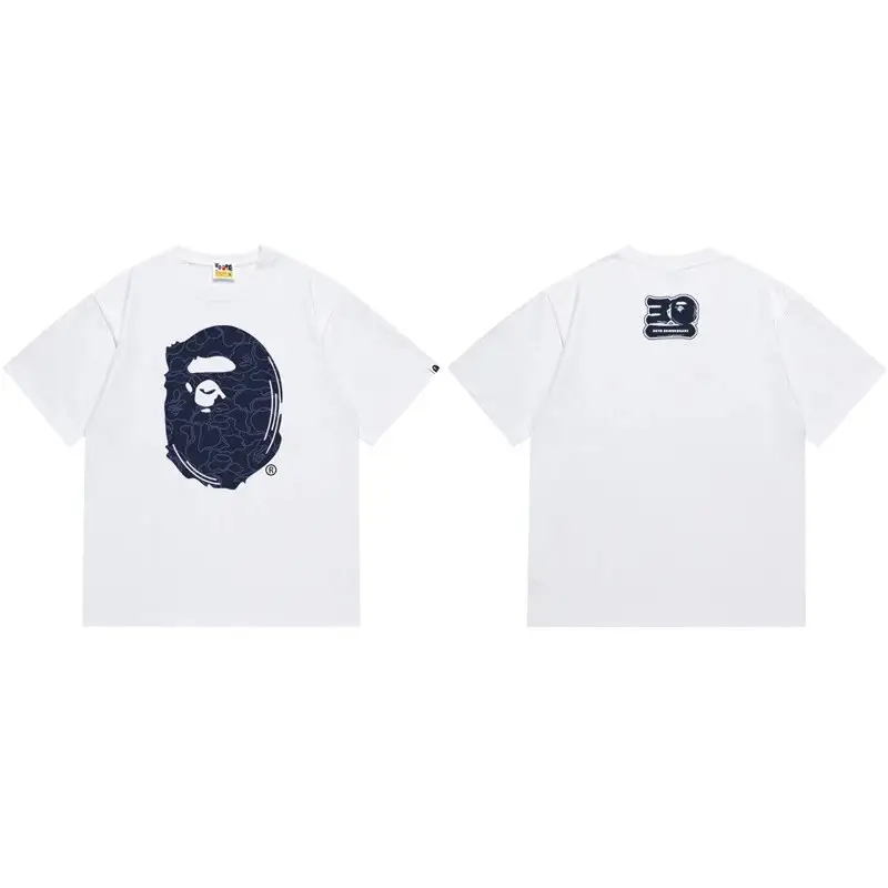 Bape Tees — 173 white blue colorway — USFans Spreadsheet photo