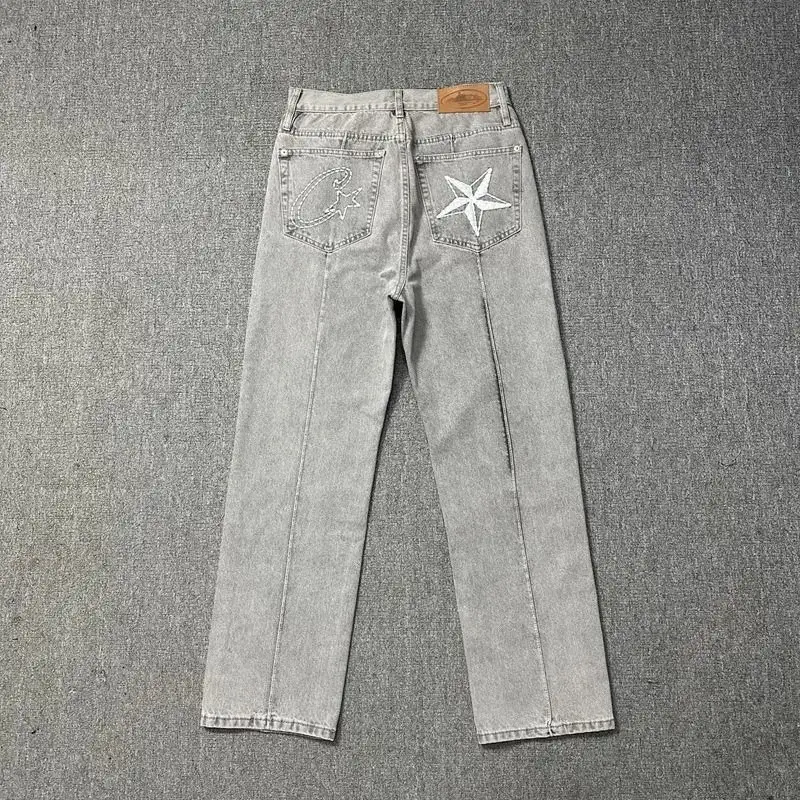 Corteiz jeans short — 8009 gray colorway — USFans Spreadsheet photo