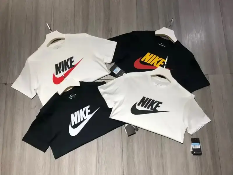 Nike T-shirt — white black hook colorway — USFans Spreadsheet photo