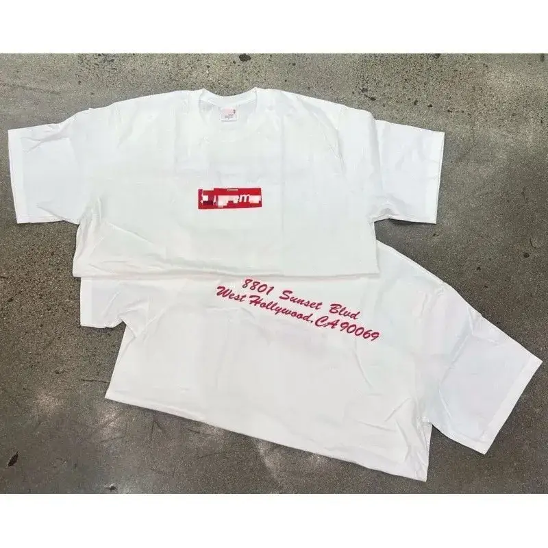 Supreme Tees — White colorway — USFans Spreadsheet photo