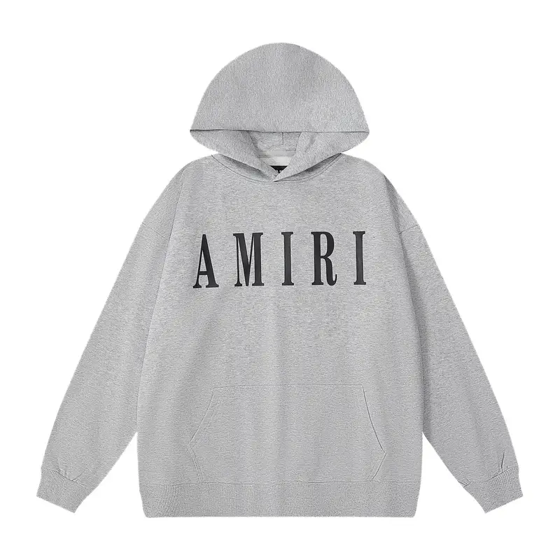 Amiri Paint Splatter Hoodie — 868 gray colorway — USFans Spreadsheet photo