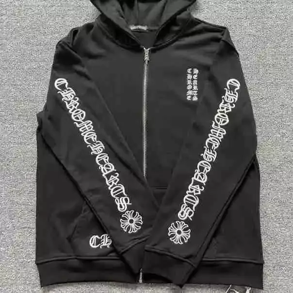 Chrome Hearts Zip Up Hoodies — 5018 black colorway — USFans Spreadsheet photo