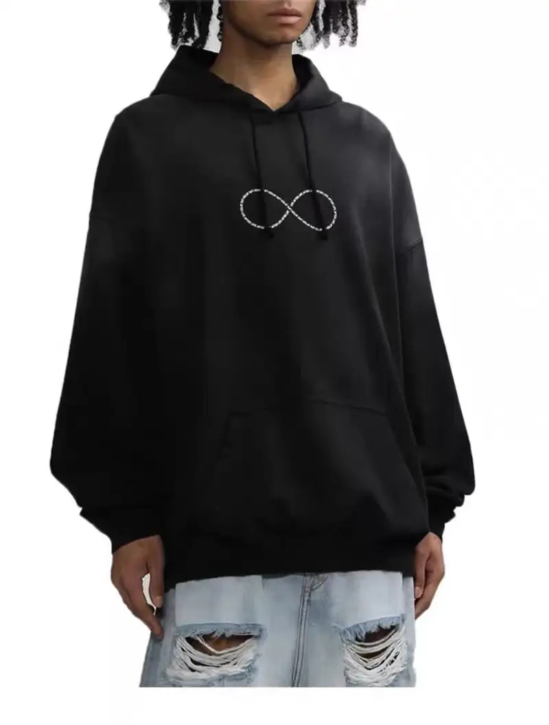 Good Vetements Hoodie — V128 Black colorway — Kakobuy Spreadsheet photo