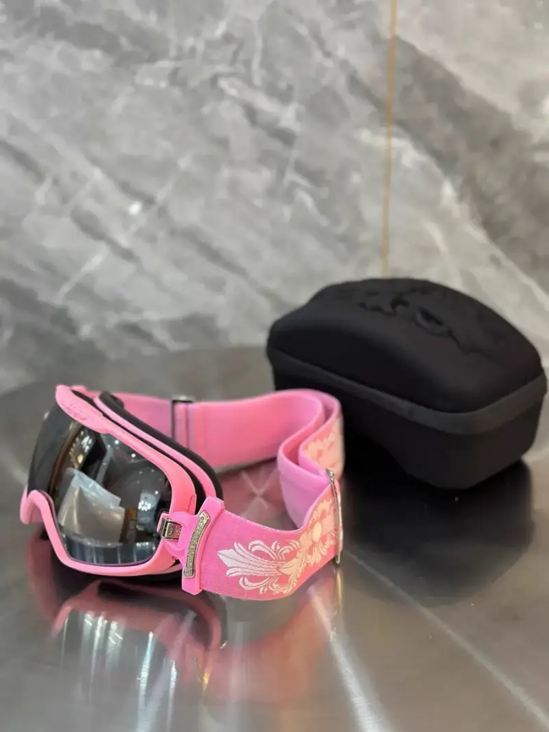 Chrome Hearts Ski Glasses — Pink colorway — USFans Spreadsheet photo